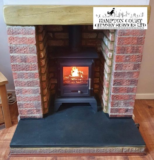 Black Slate Hearth