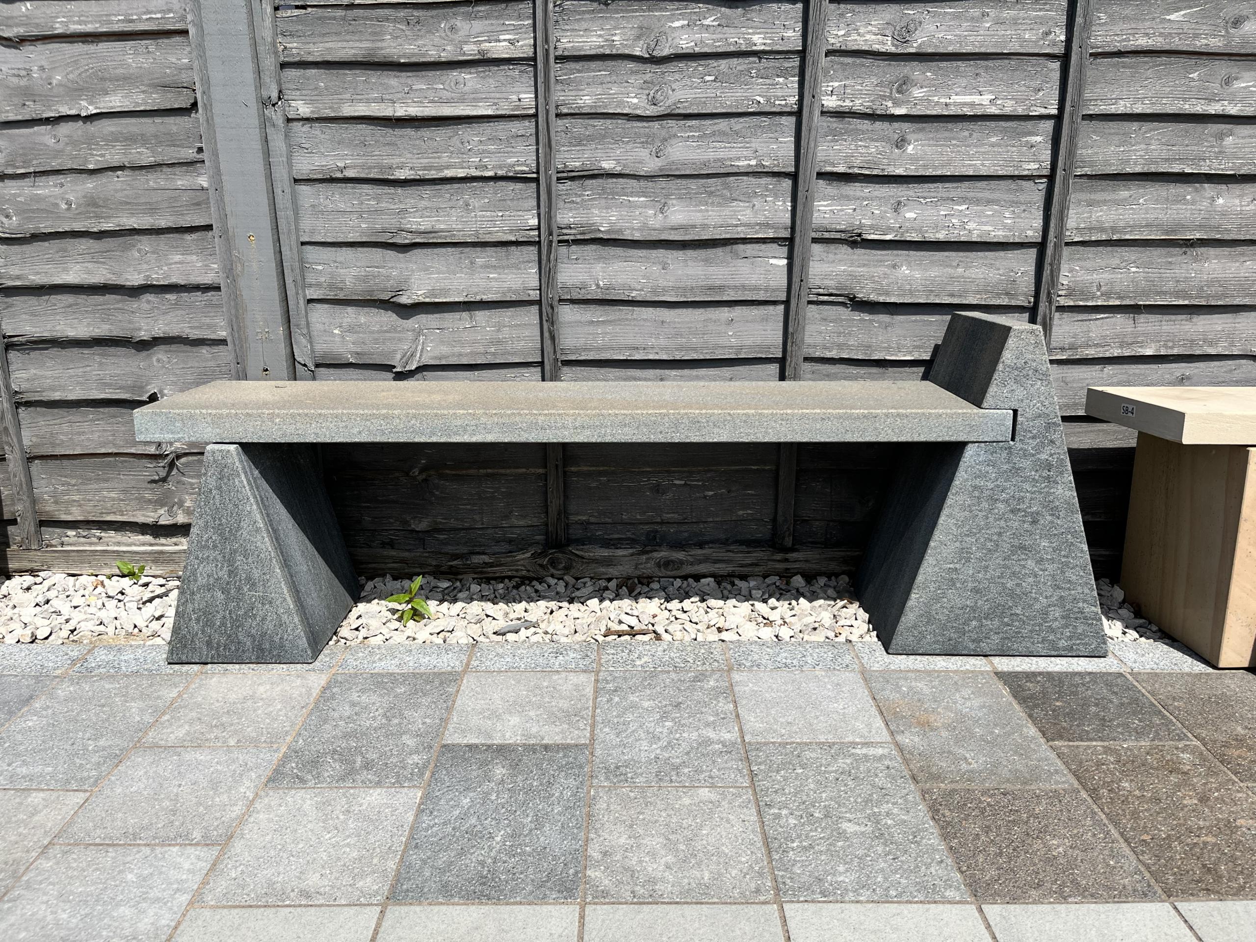Light Grey Schist Bench