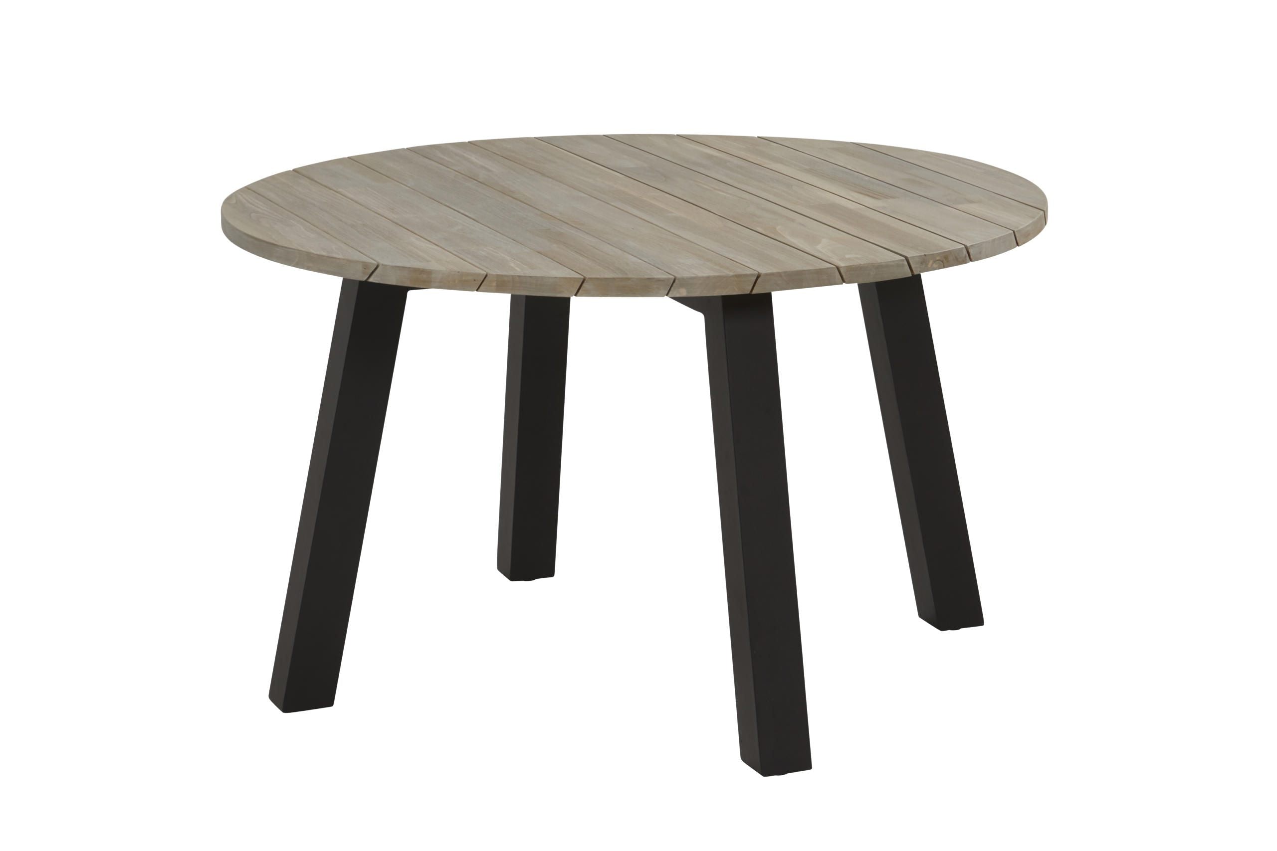 Santorini 4 Seat dining set with 130cm Derby Teak Top Table