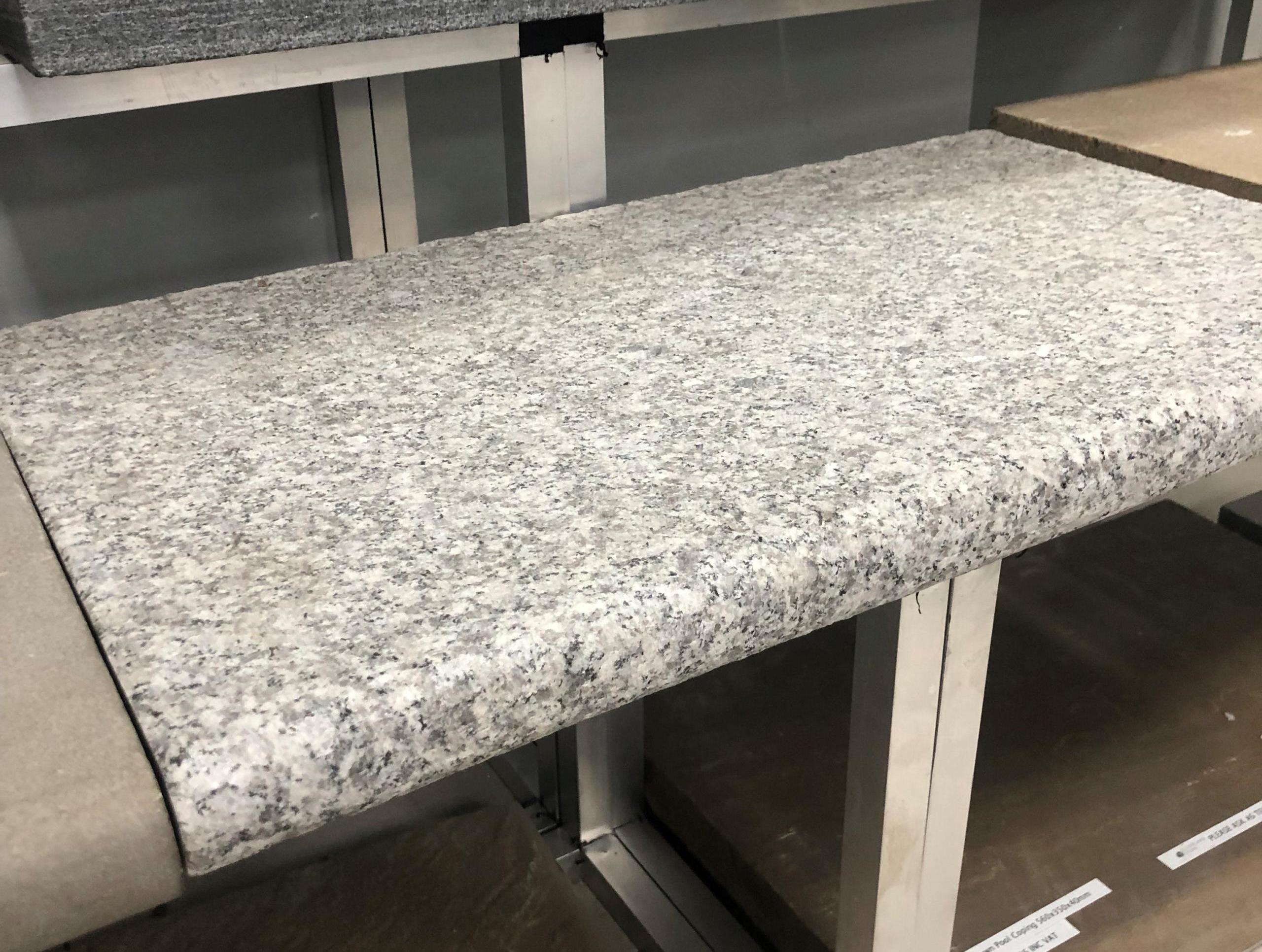 Silver Grey Granite Bullnosed Coping