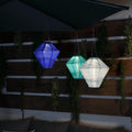 Mandarin Diamond Lantern - 28cm