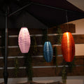 Mandarin Long Oval Lantern - 20cm