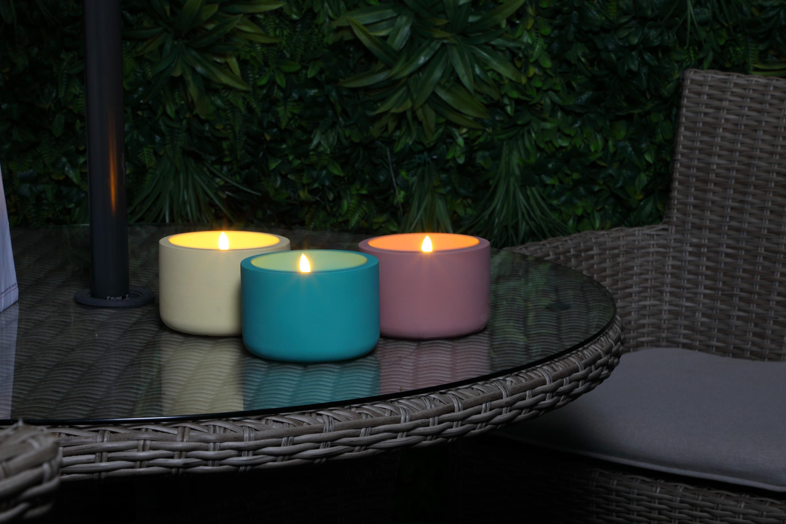 Concrete Candle -