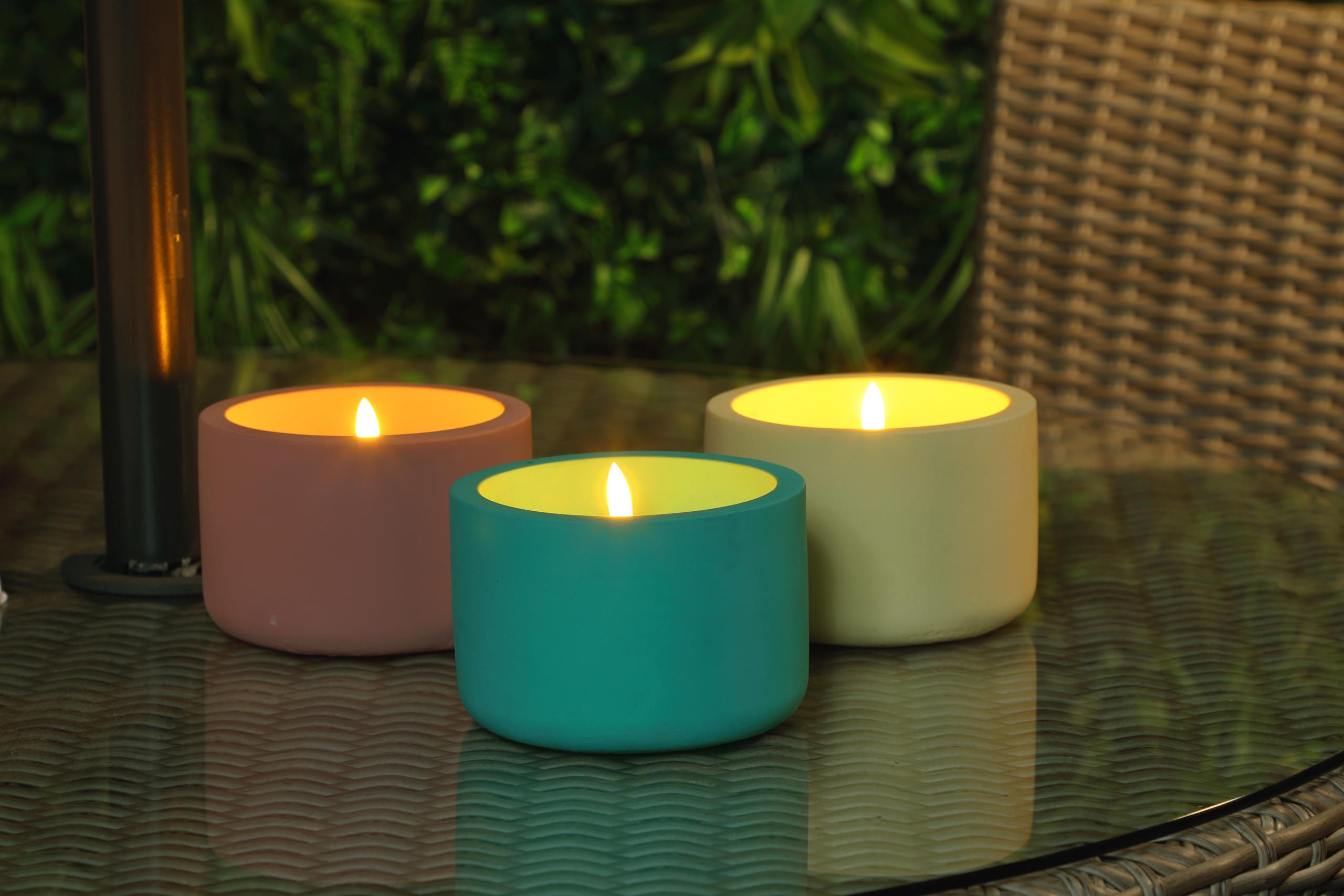 Concrete Candle -