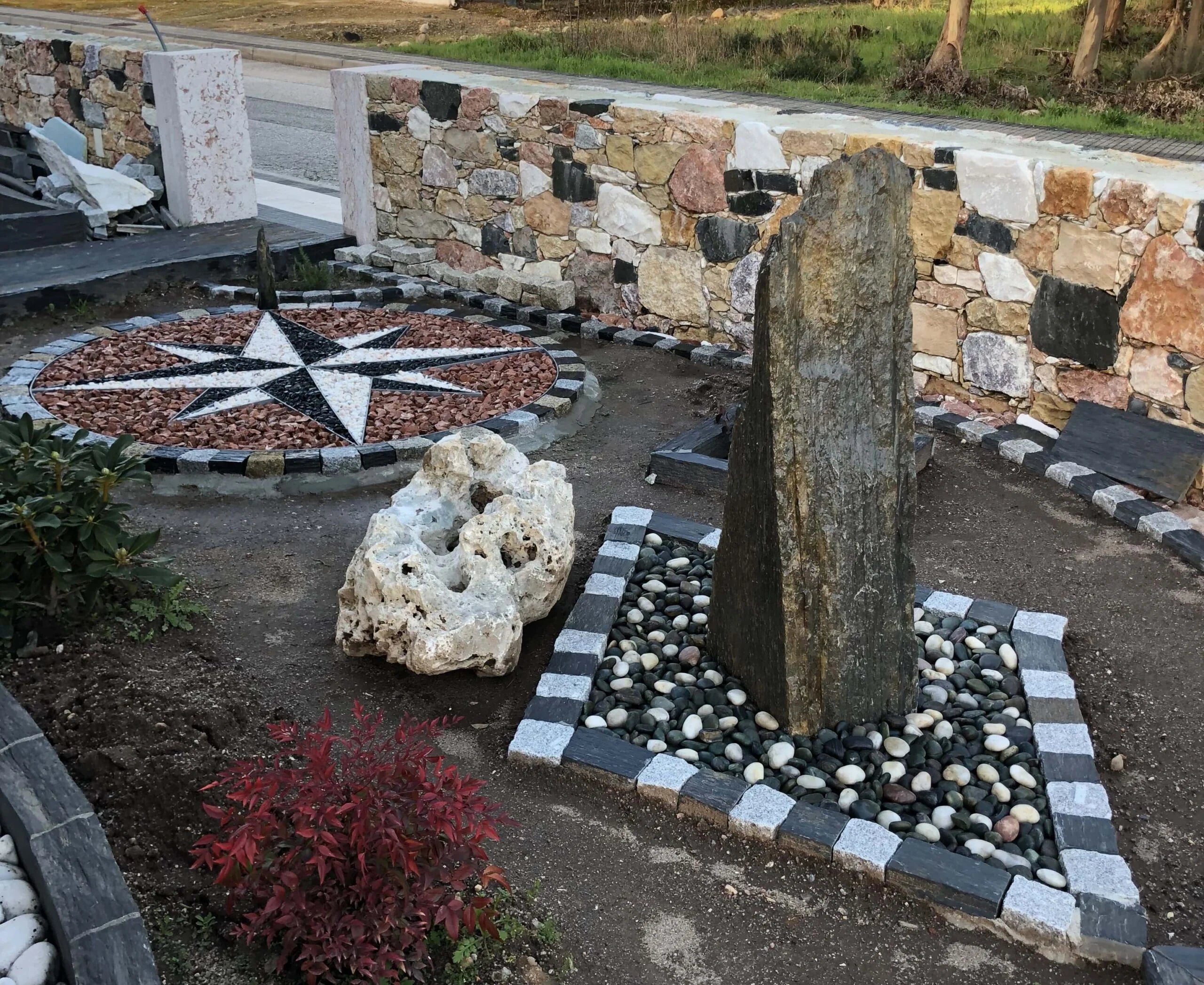 Portuguese Rustic Slate Monolith - Sawn Base