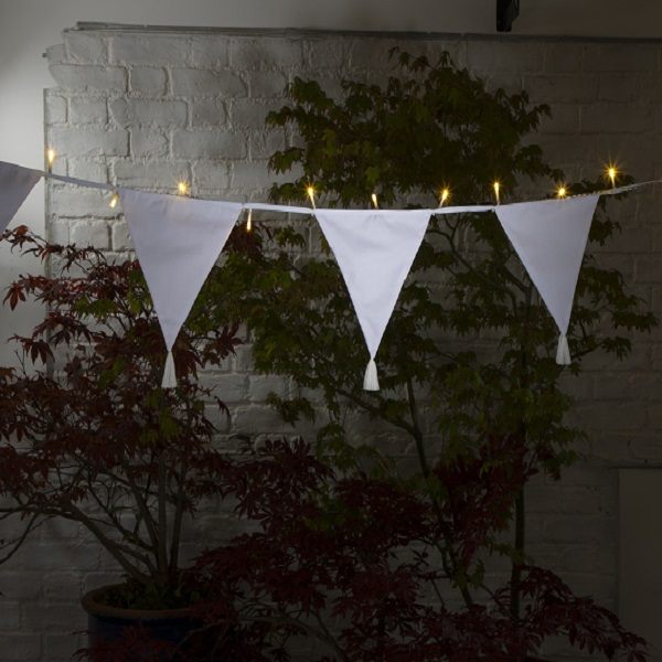 LED Bunting with Tassels by NOMA
