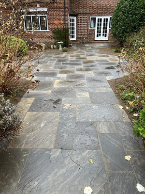 Antique Ebony Sandstone Application Photo