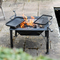 Box-D with Dual Swing arm BBQ Racks