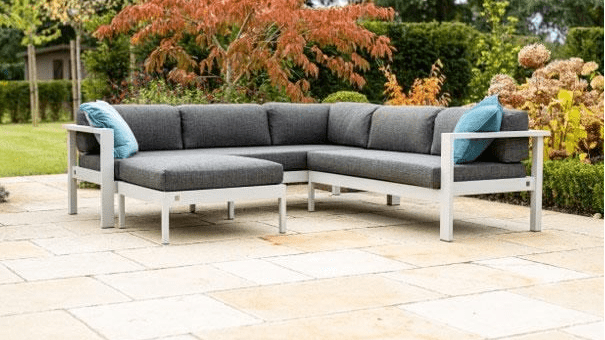 Galaxy Corner Sofa and Foot Stool