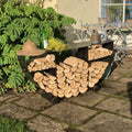 Half Circular Log Store