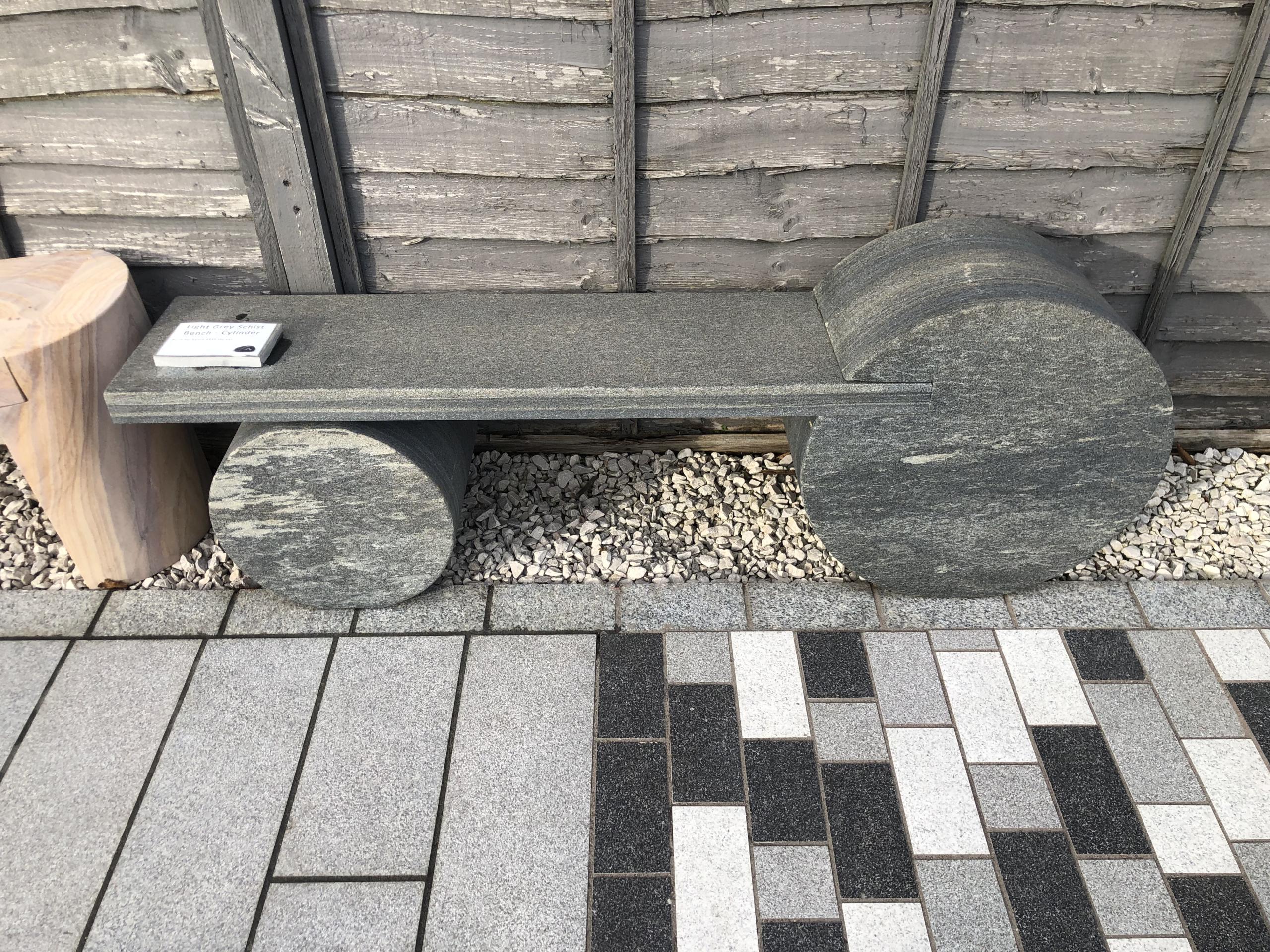 Light Grey Schist Bench
