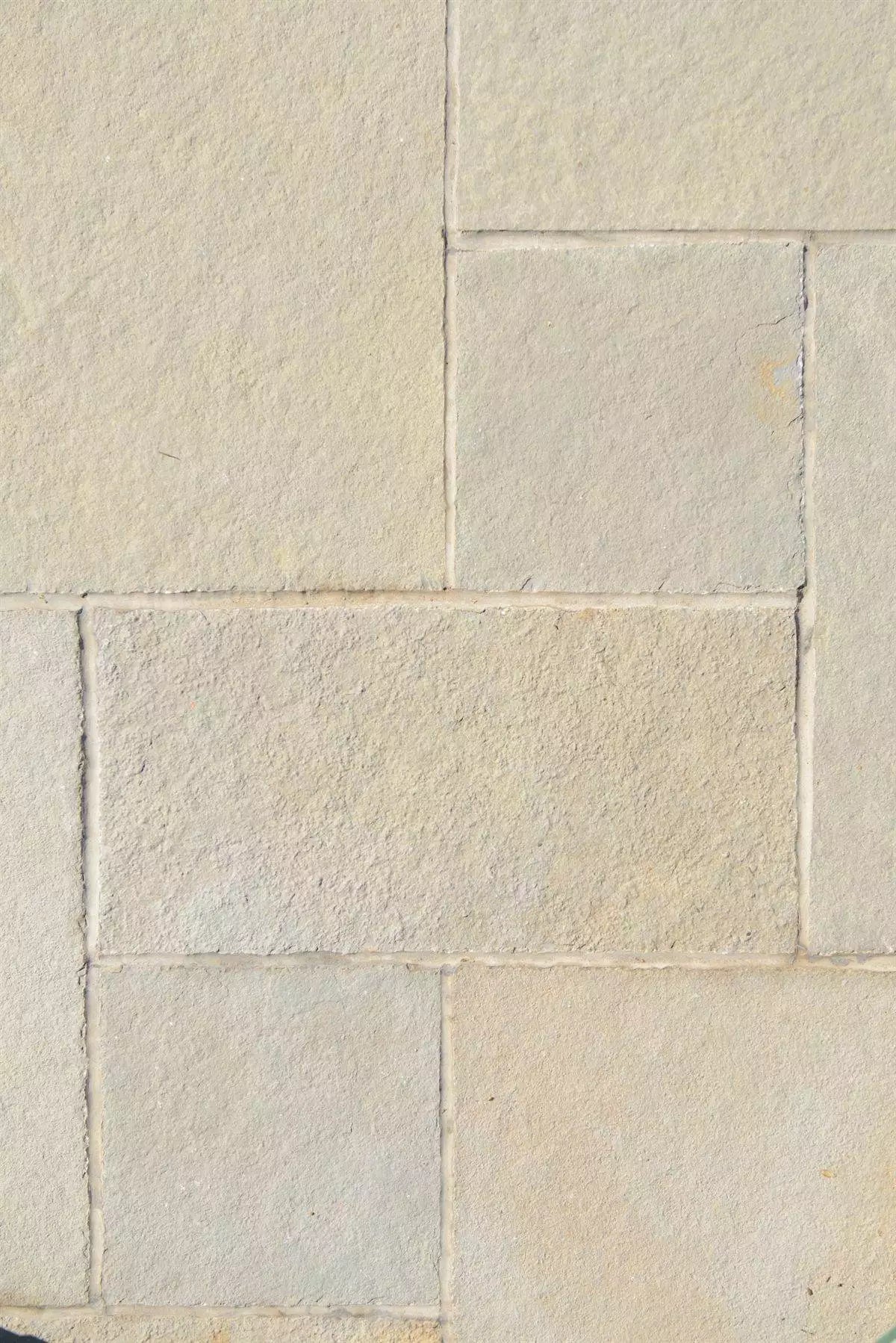 Yellow Cropped Granite Sett Application Photo
