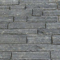 Black Slate Pitched Face Cladding