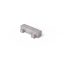 Schellevis Block Paver with Cams- Grey 400X100x100mm