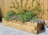 Green Treated Softwood Sleeper 2.4/1.2m 200mmx100mm