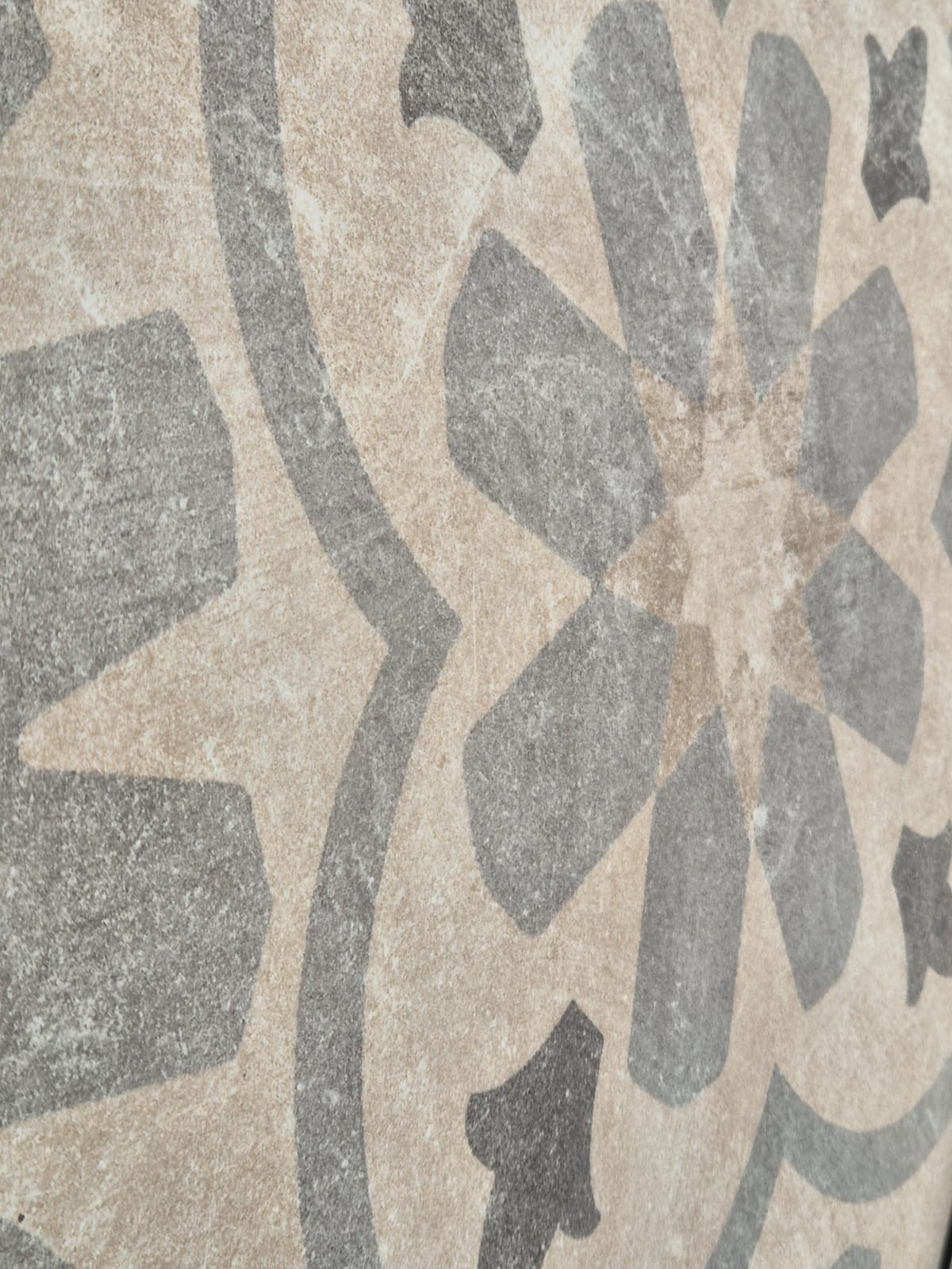 Charleston Beige - Sample, Patterned Beige