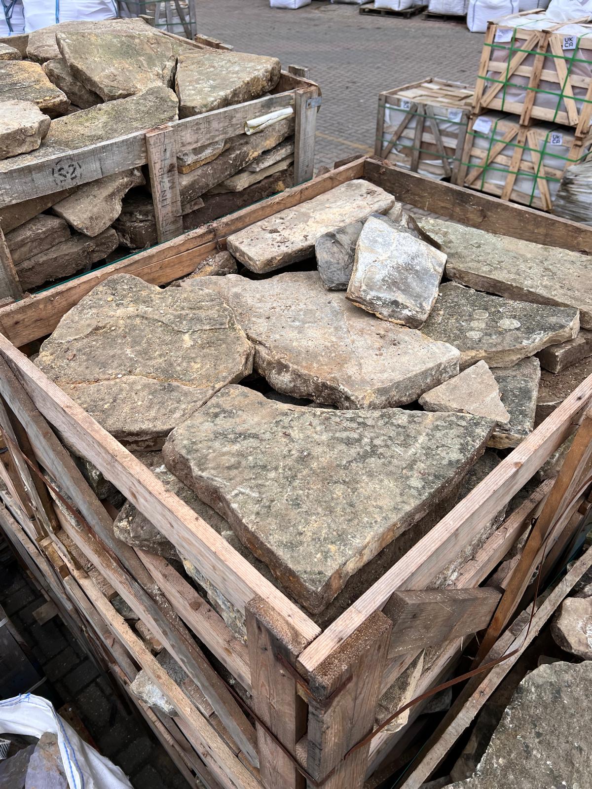 Reclaimed York Crazy Paving