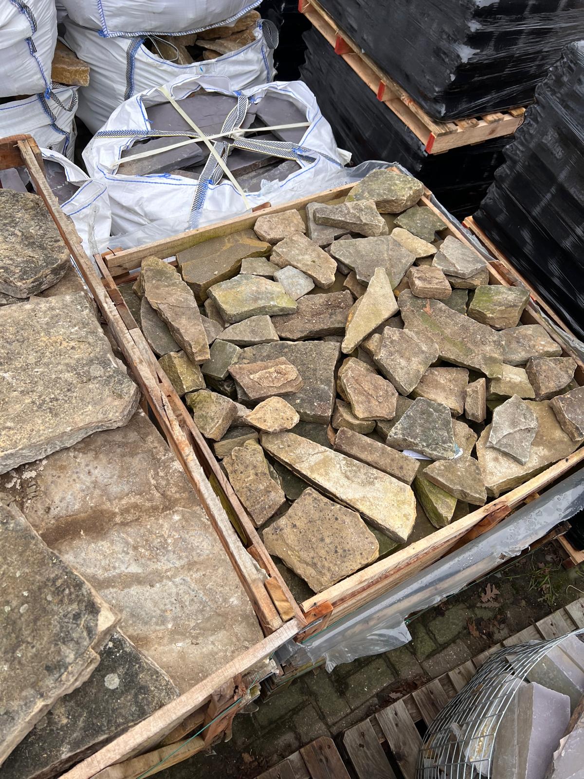 Reclaimed York Crazy Paving