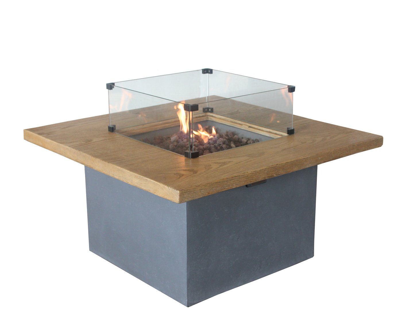 Altair firepit Glass Screen