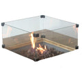 Altair firepit Glass Screen