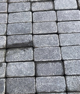 Black Basalt Sawn & Tumbled Setts
