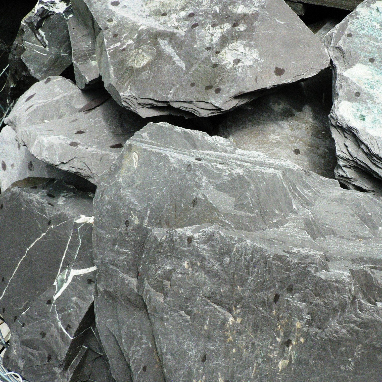 Welsh Black Slate Rockery
