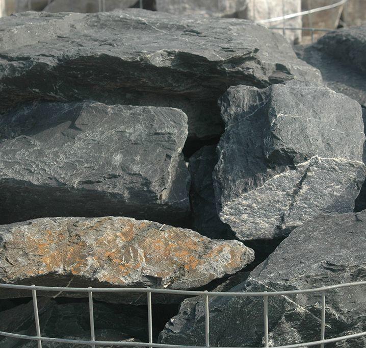 Welsh Black Slate Rockery