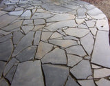 Blue Welsh Slate Crazy Paving