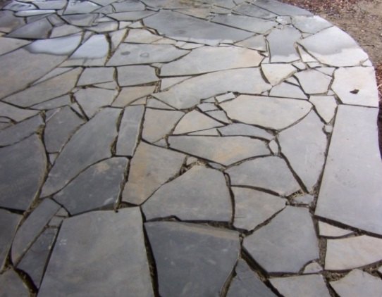 Portuguese Rustic Slate Monolith - Sawn Base Application Photo