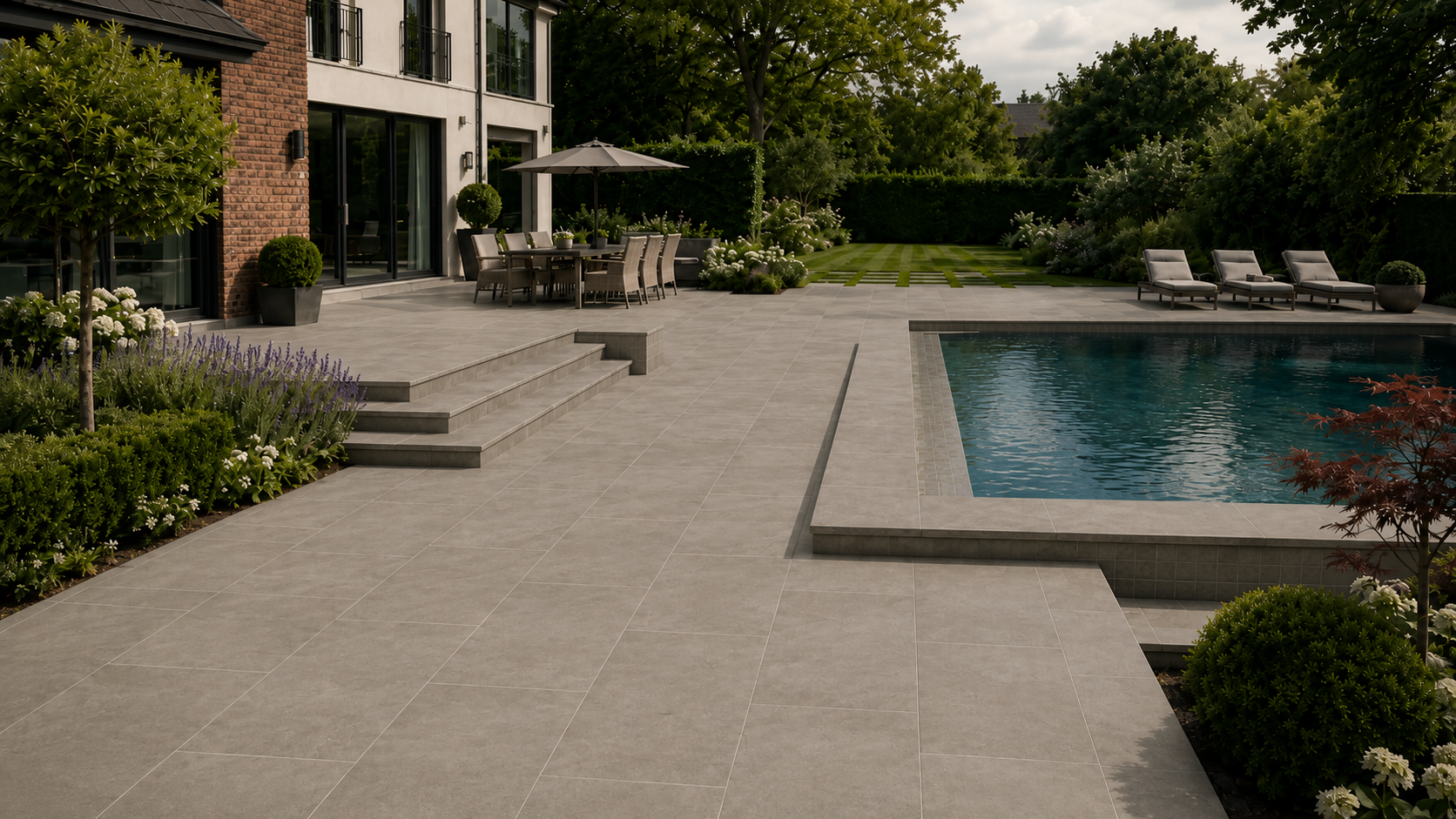 Landscape Grey Pool Riser High-Res Swatch