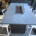 Granite Top Firepit Bar