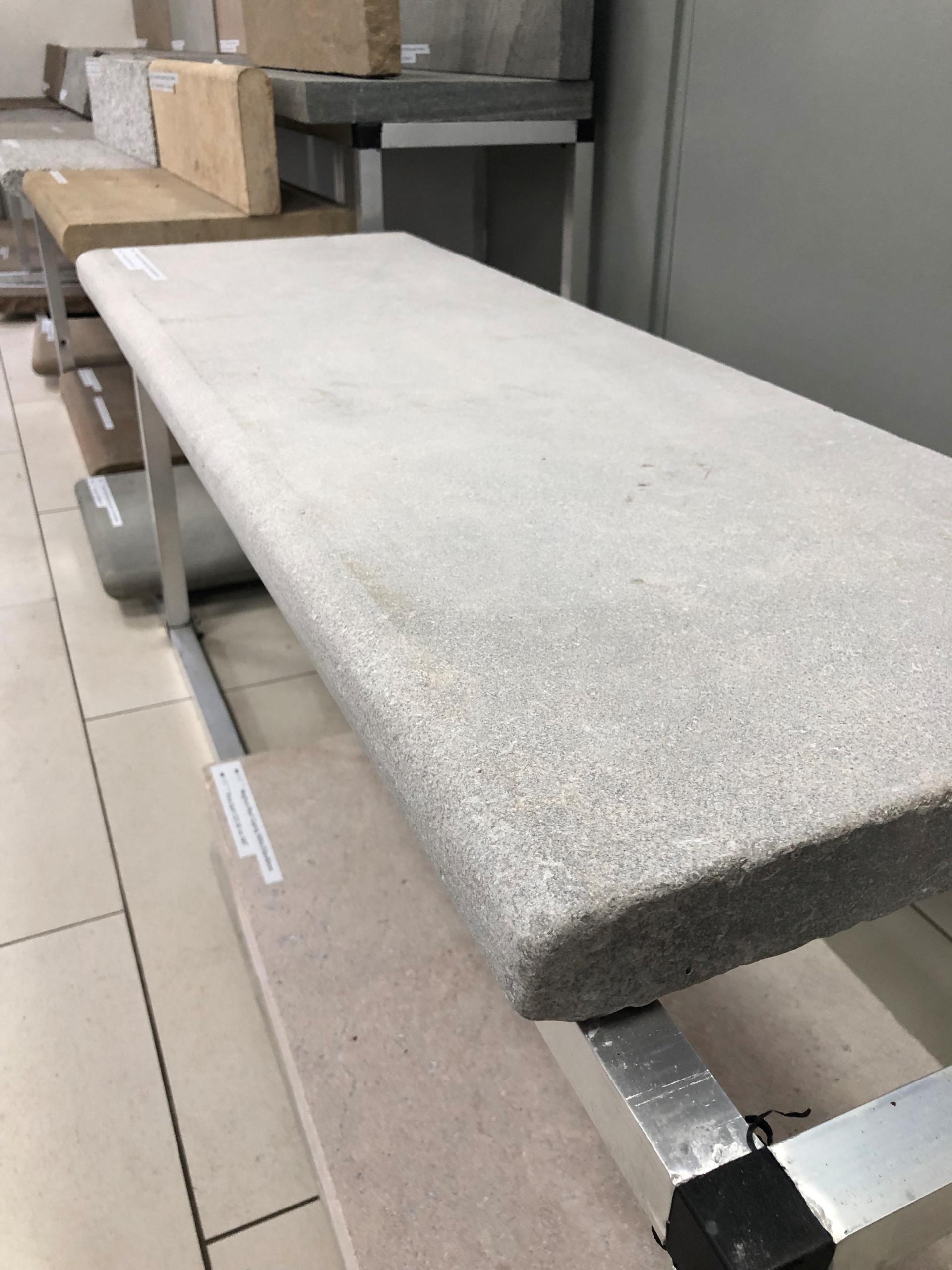 Moghara Limestone Bullnose Pool Coping and Steps