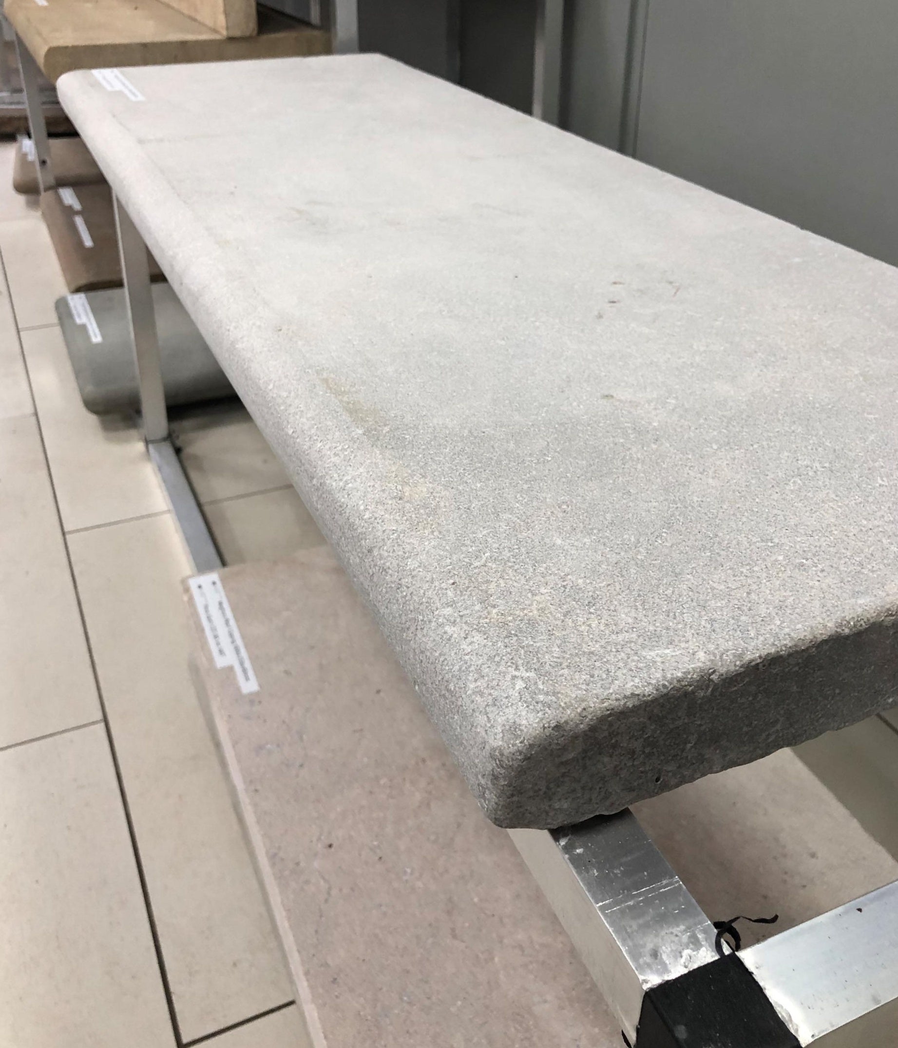 Moghara Limestone Bullnose Pool Coping and Steps