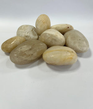 Polished White Pebbles 30-50mm