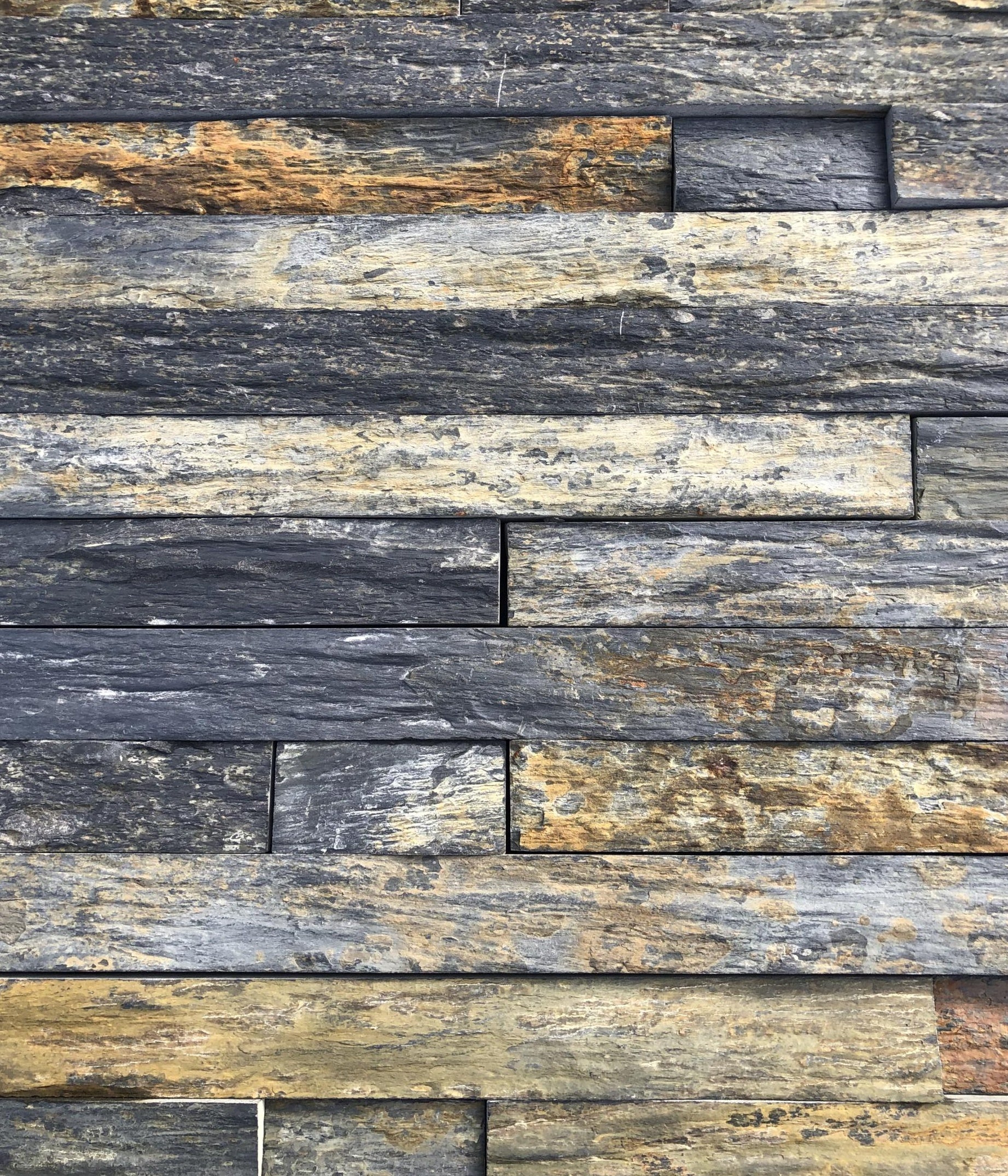 Portuguese Black Slate Cladding 50mm