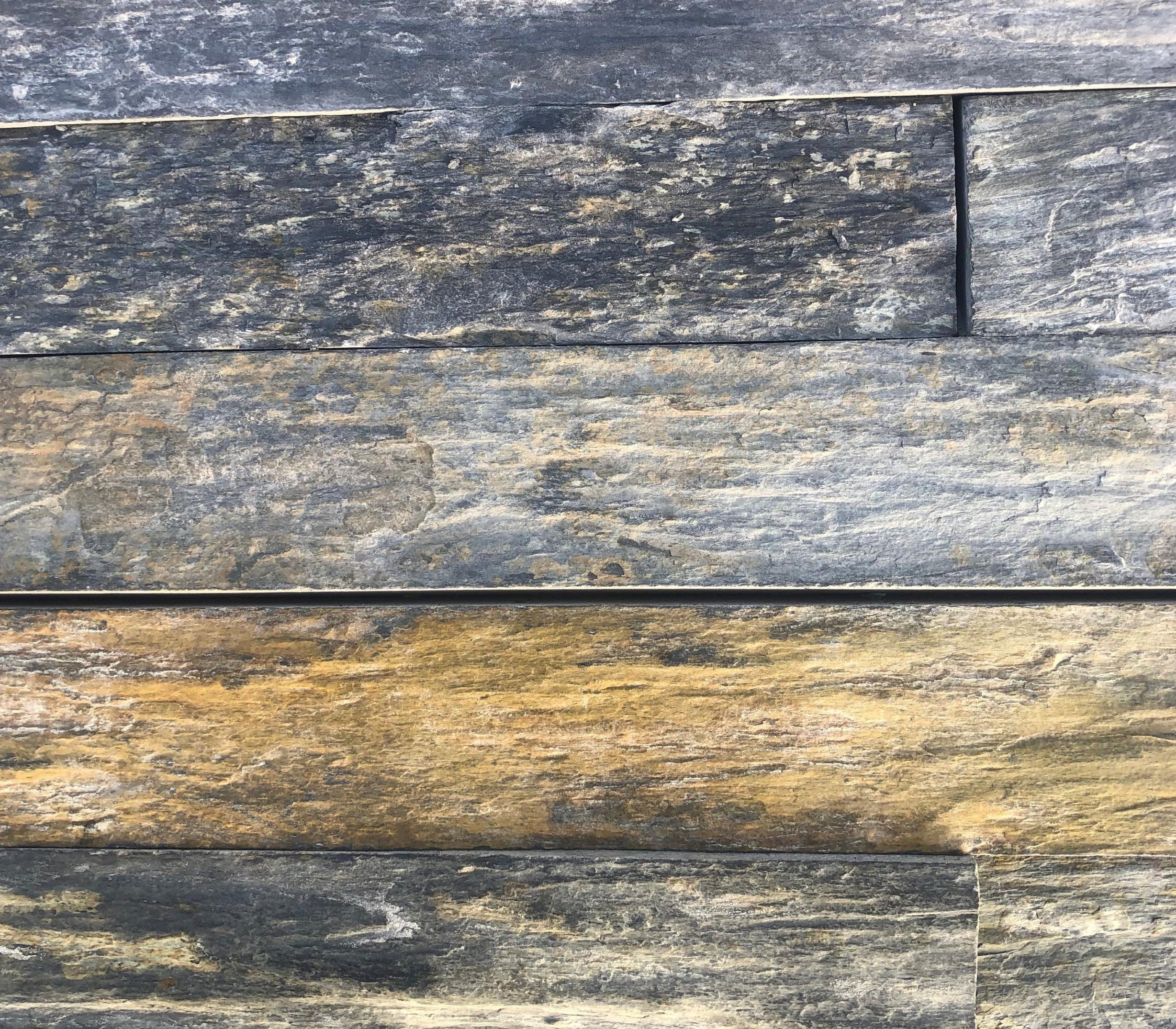 Portuguese Black Slate Walling Strips