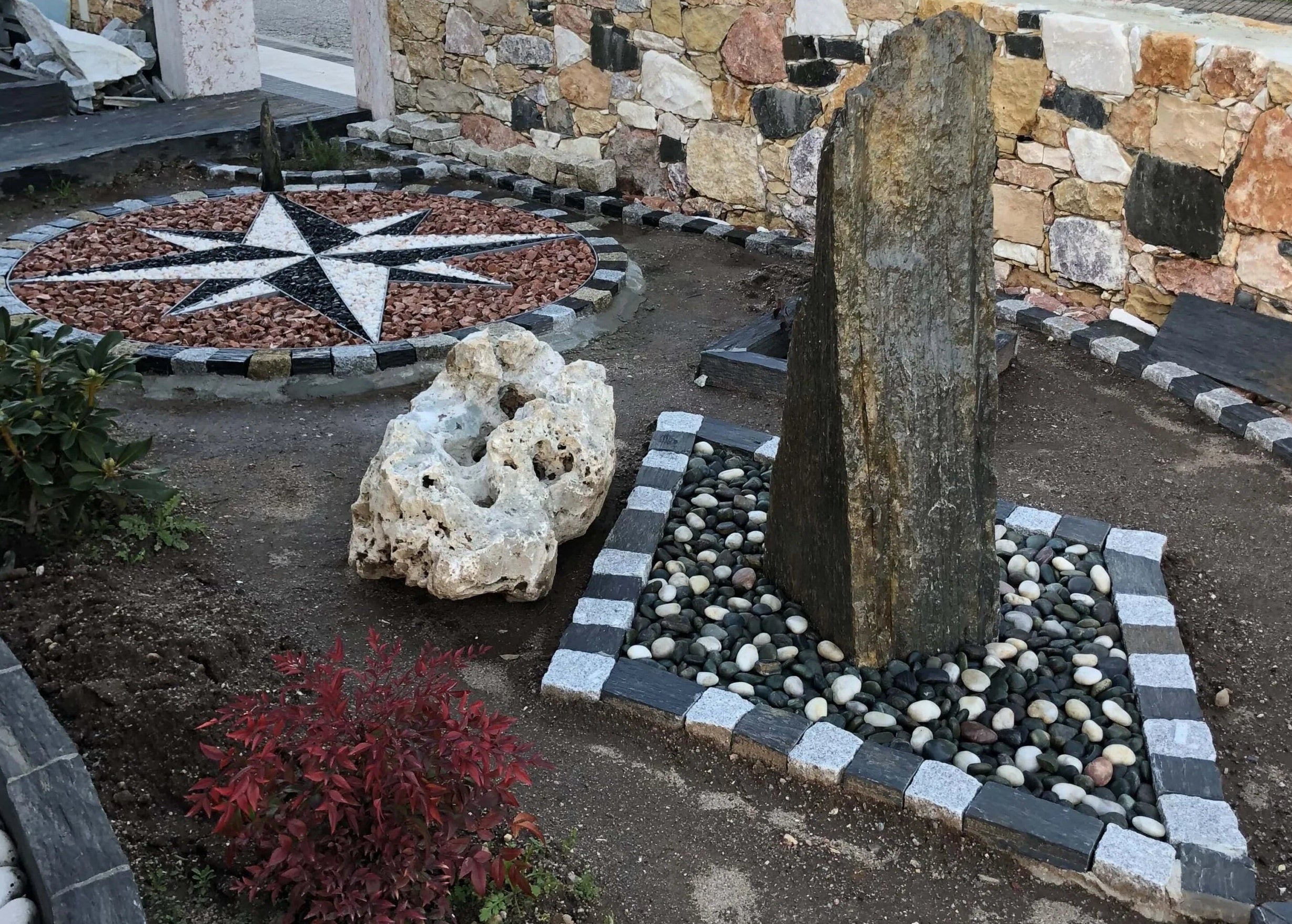 Portuguese Rustic Slate Monolith - Sawn Base