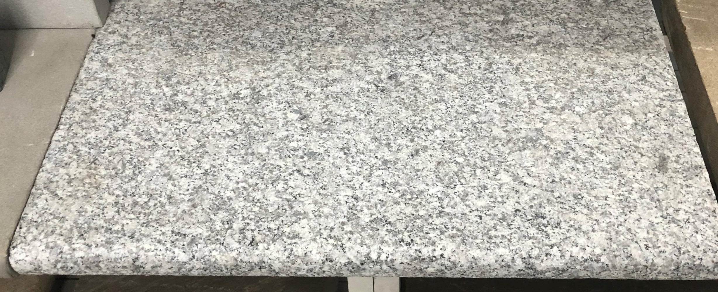 Silver Grey Granite Bullnosed Coping